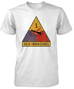 1st Armoured Division US Army Old Ironsides Mens T Shirt