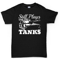 Still Plays With Tanks WWII World War of 1939 Panzer T Shirt