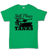 Still Plays With Tanks WWII World War of 1939 Panzer T Shirt