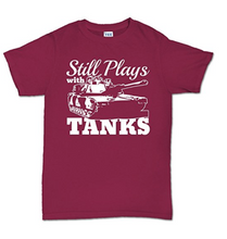 Still Plays With Tanks WWII World War of 1939 Panzer T Shirt