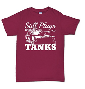 Still Plays With Tanks WWII World War of 1939 Panzer T Shirt