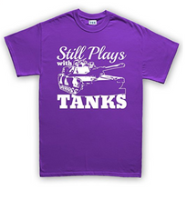 Still Plays With Tanks WWII World War of 1939 Panzer T Shirt