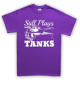 Still Plays With Tanks WWII World War of 1939 Panzer T Shirt