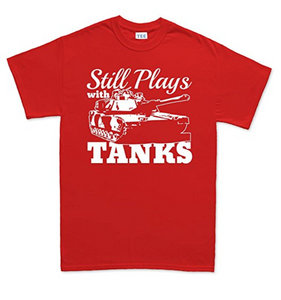 Still Plays With Tanks WWII World War of 1939 Panzer T Shirt