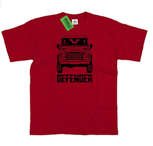 Defender 90 Front Print T Shirt