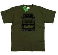 Defender 90 Front Print T Shirt