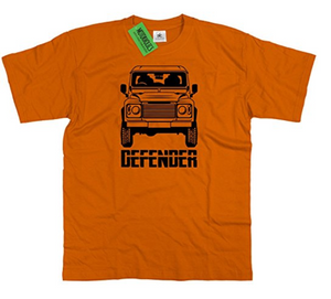 Defender 90 Front Print T Shirt
