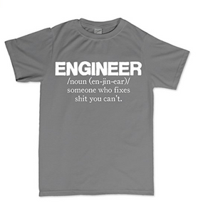 Engineer Printed T-Shirt
