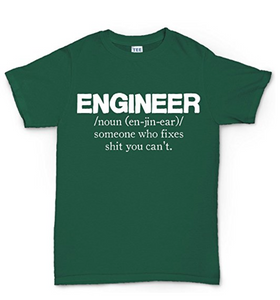 Engineer Printed T-Shirt