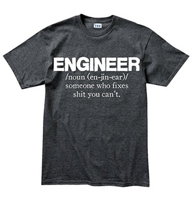 Engineer Printed T-Shirt