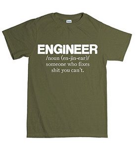 Engineer Printed T-Shirt