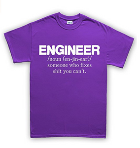 Engineer Printed T-Shirt