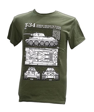 Russian T-34 Medium Tank T Shirt