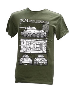 Russian T-34 Medium Tank T Shirt