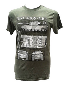 Centurion British Tank Military T Shirt