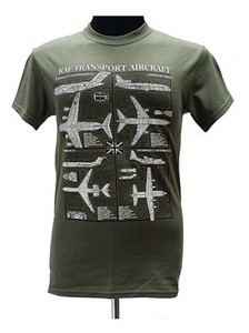 RAF Transport Aircraft Military T Shirt