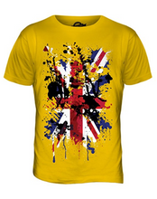 Great Britain Union Jack Abstract Flag Printed T Shirt