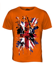 Great Britain Union Jack Abstract Flag Printed T Shirt