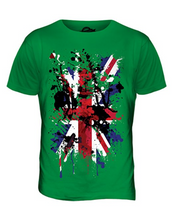 Great Britain Union Jack Abstract Flag Printed T Shirt