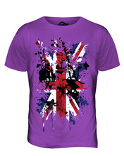 Great Britain Union Jack Abstract Flag Printed T Shirt