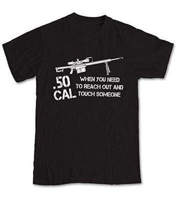 50 Cal Barrett 'Sniper' T-Shirt