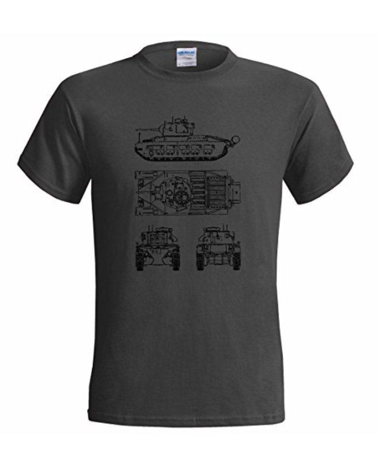 A12 MATILDA MK2 TANK T SHIRT