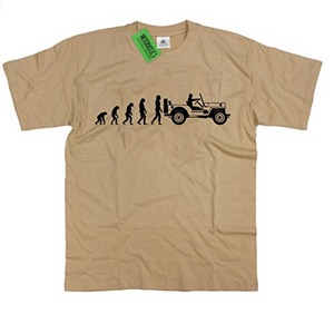 Evolution of Willys Jeep T-Shirt
