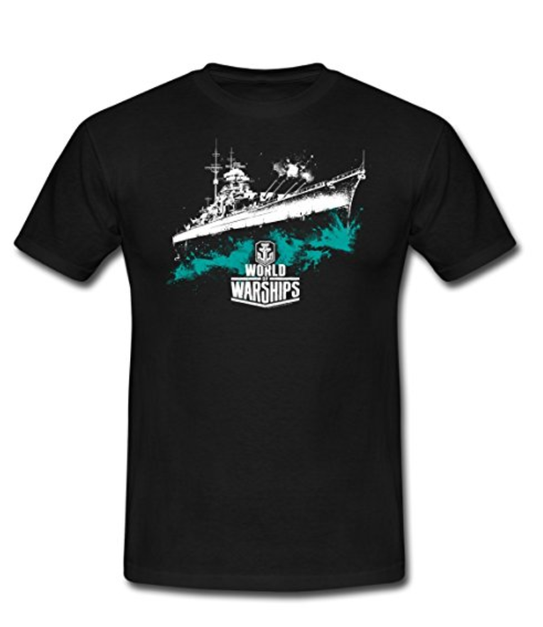 World Of Warships Battleship Logo Men's T-Shirt