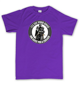 I See Your Jihad Raise You A Crusade Mens T-shirt