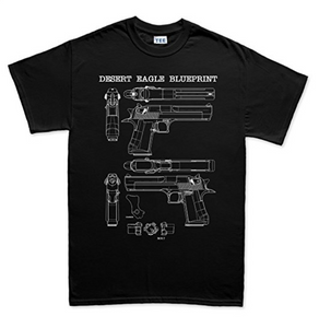 Desert Eagle 9mm Pistol T Shirt