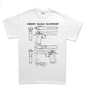 Desert Eagle 9mm Pistol T Shirt