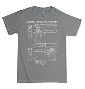 Desert Eagle 9mm Pistol T Shirt