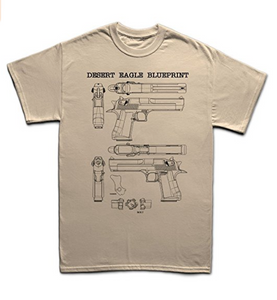 Desert Eagle 9mm Pistol T Shirt