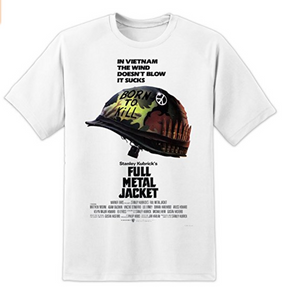 Full Metal Jacket Movie Poster T-Shirt