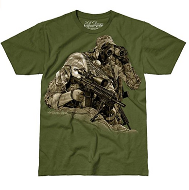 Lightning's Hand Military T-Shirt