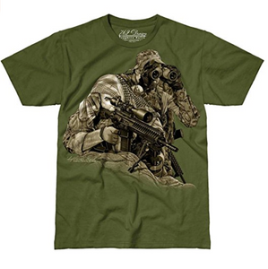 Lightning's Hand Military T-Shirt