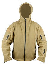 Tactical Military Hooded Fleece Jacket