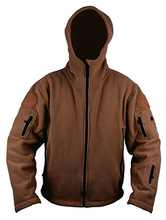 Tactical Military Hooded Fleece Jacket