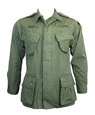 US ARMY VIETNAM TROPICAL JUNGLE JACKET