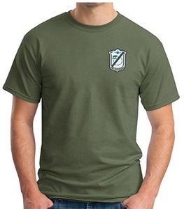 US MARINE CORPS UNITS EMBROIDERED COTTON T-SHIRTS