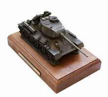 T-34 Medium Tank Cold Cast Bronze Military Statue Sculpture