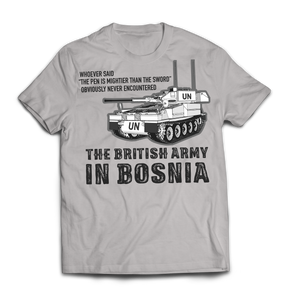 UN BOSNIA ARMOURED Printed T-Shirt