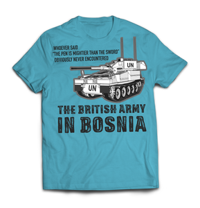 UN BOSNIA ARMOURED Printed T-Shirt