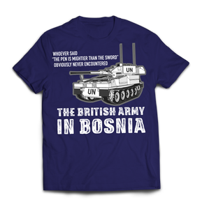 UN BOSNIA ARMOURED Printed T-Shirt