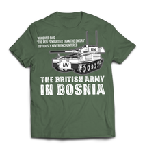 UN BOSNIA ARMOURED Printed T-Shirt