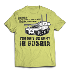 UN BOSNIA ARMOURED Printed T-Shirt