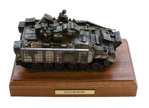 Warrior FV510 Infantry Fighting Vehicle Cold Cast Bronze Statue