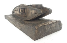 World War One Mark IV Male Tank Cold Cast Bronze Statue