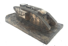 World War One Mark IV Male Tank Cold Cast Bronze Statue