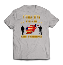 Afghanistan Veteran Combined Forces Printed T-Shirt